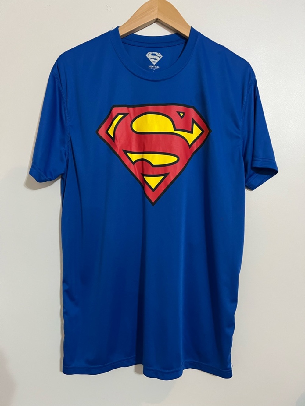 DC Comics Blue Superman Shield Short Sleeve Tee